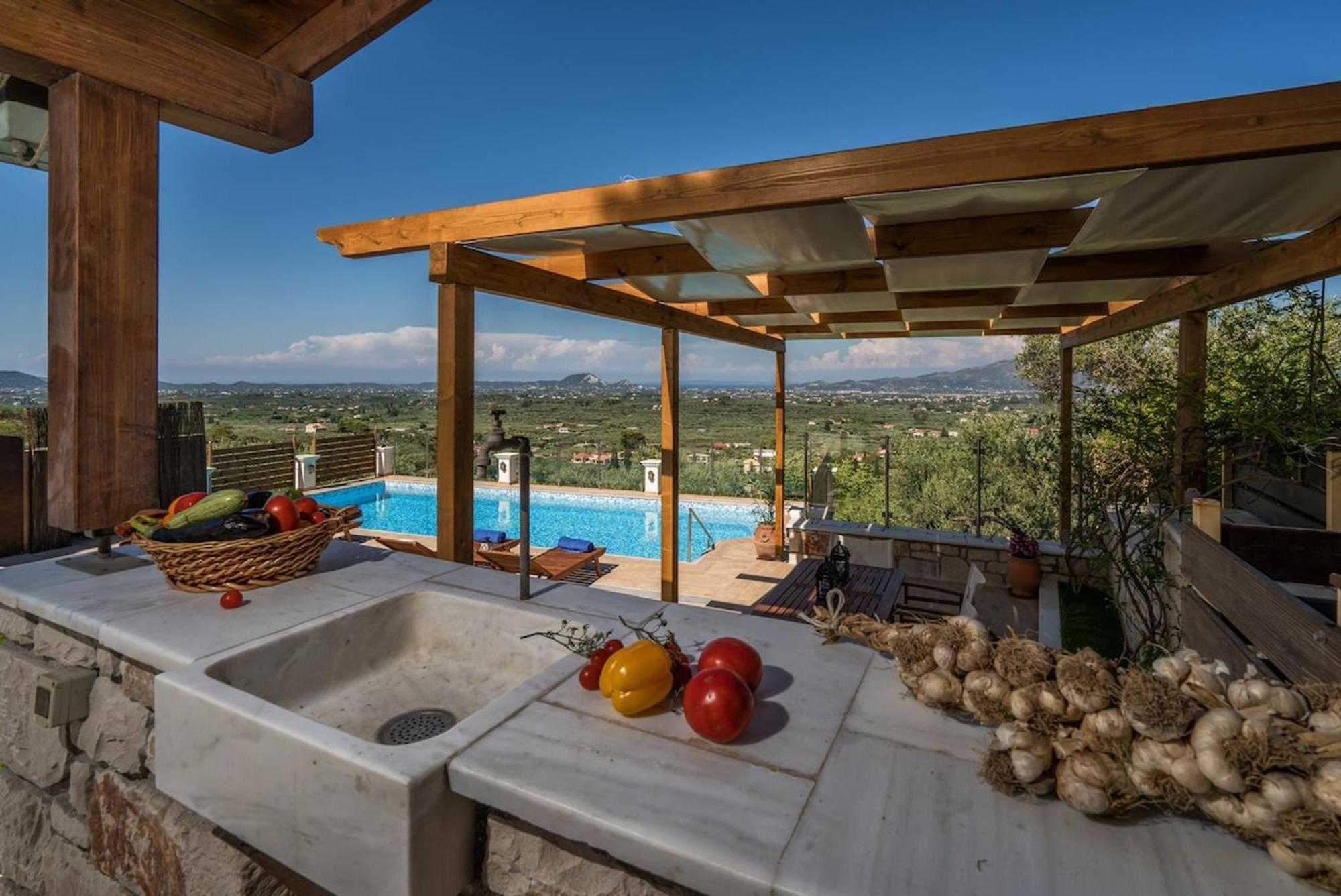 Villa Clairy Mouzakion  Luaran gambar