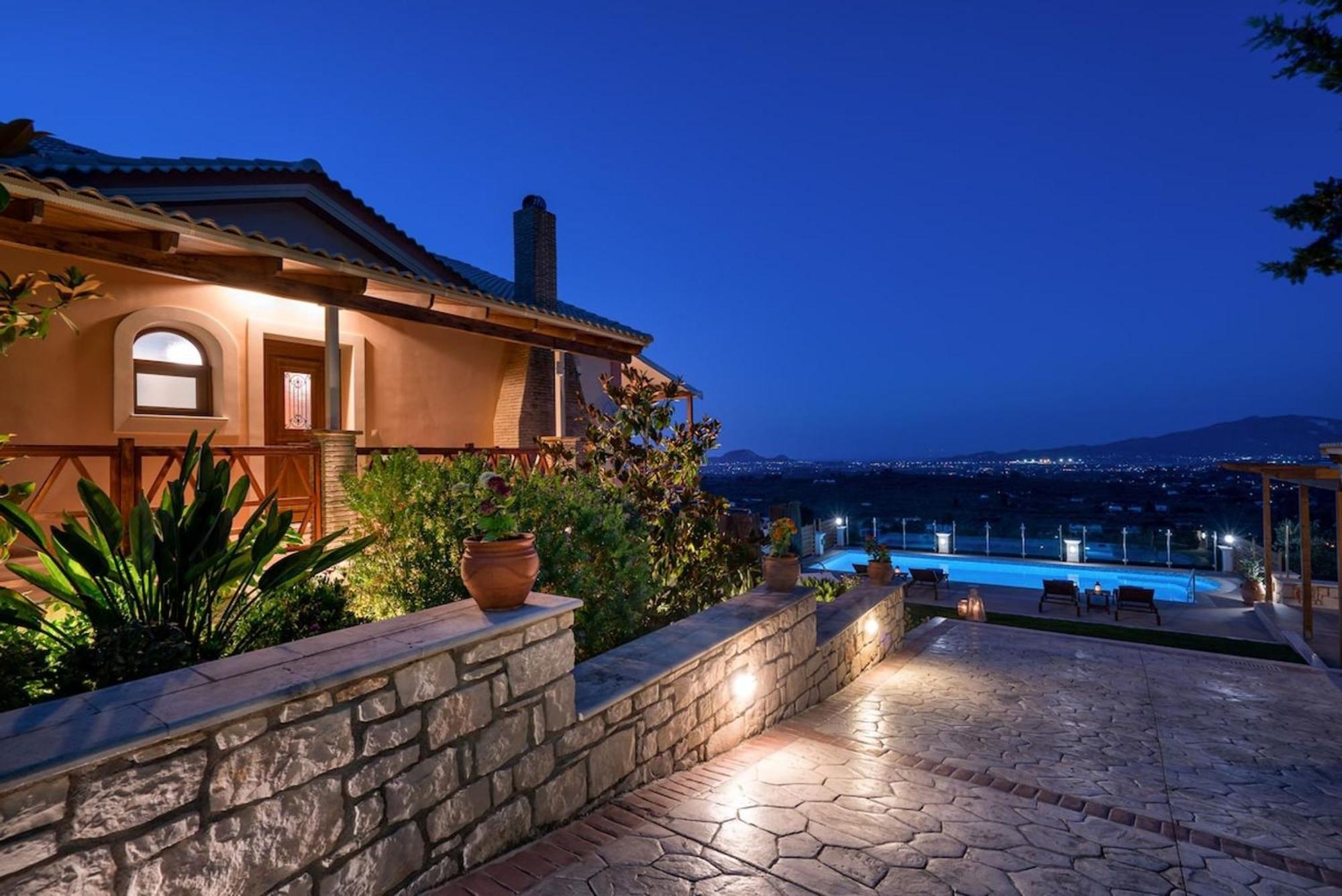 Villa Clairy Mouzakion  Luaran gambar
